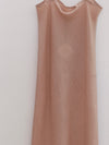 BASERANGE Linen Didin Sling Dress Portugal BAS-DRDY-LI-SU25-STILL BROWN (DRDY-SL-000)